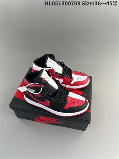 women air jordan 1 shoes H 2023-10-26-361